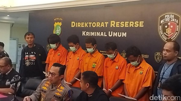 Polisi Amankan 5 Orang Sindikat Pencuri Bajaj, Modus Terbongkar